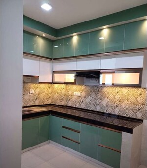 Kitchen in 3 BHK Apartment at Gomti Nagar – for Rent