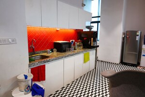Kitchen in  Office Space at Shree Naman Residency, Bandra Kurla Complex – for Rent