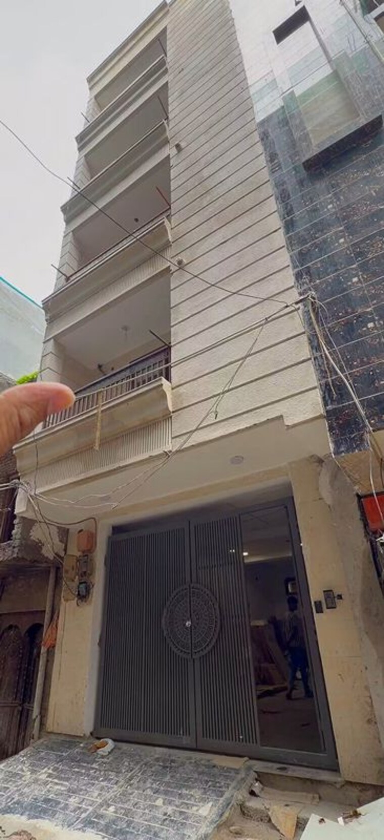Exterior View, uttam nagar 2 Bedroom 452 Sq.Ft. Builder Floor In Uttam Nagar Delhi 10582206