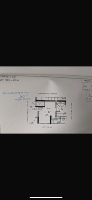 Floor Plan in 4 BHK Apartment at Mahindra Windchimes, Bannerghatta Road – for Sale