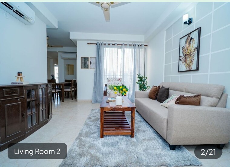 Living Room, umang-winter-hills 3 Bedroom 1616 Sq.Ft. Apartment In Sector 77 Gurgaon 10582246