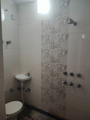 Bathroom in 1 BHK Builder Floor at Tri Nagar – for Rent