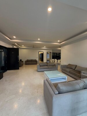 Living Room in 3 BHK Apartment at Indiranagar – for Rent