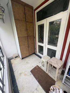 Balcony in 3 BHK Builder Floor at Kalkaji – for Rent