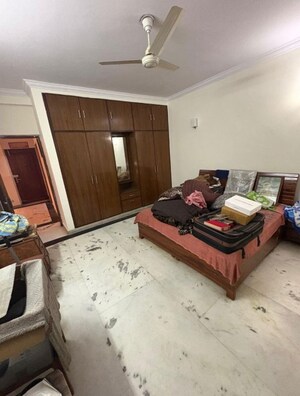 Living Room in 3 BHK Builder Floor at Kalkaji – for Rent
