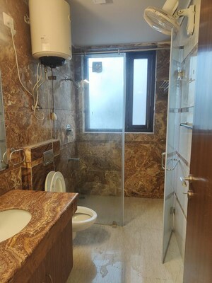 Living Room in 3 BHK Builder Floor at Greater Kailash I – for Rent