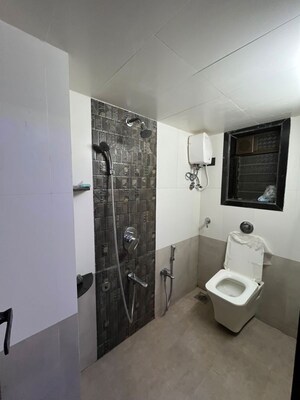 Bathroom in 2 BHK Apartment at Dombivli East – for Rent