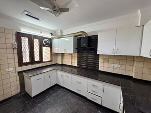 Kitchen in 3 BHK Builder Floor at Greater Kailash I – for Rent