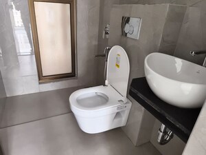 Bathroom in 2 BHK Apartment at Raymond Ten X Habitat, Pokhran Road No Two – for Rent