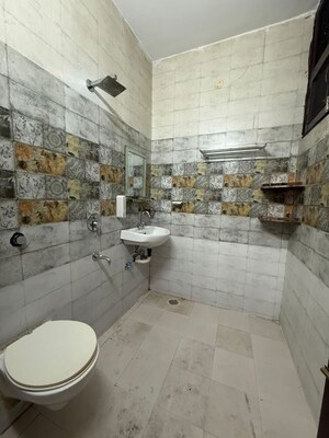 Bathroom in 2 BHK Builder Floor at Dhakoli – for Sale