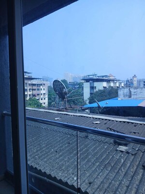 Balcony in 1 BHK Apartment at Blue Bird CHS, Uthalsar – for Rent