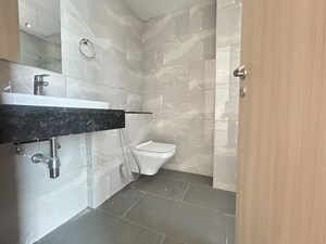 Bathroom in 4 BHK Apartment at Rustomjee Crown, Prabhadevi – for Rent
