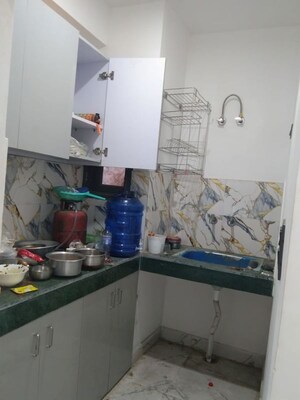 Kitchen in 1 BHK Builder Floor at Mehrauli – for Rent