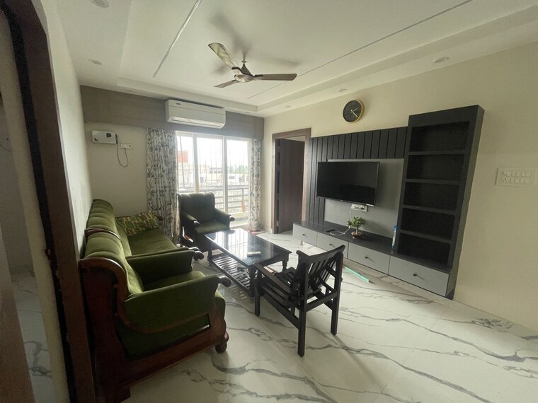 Living Room, mi-riviera-residency 3 Bedroom 1450 Sq.Ft. Apartment In Gomti Nagar Lucknow 10582466