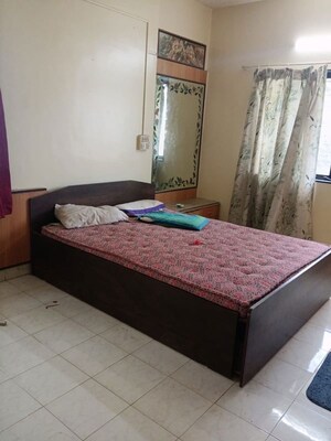 Bedroom in 2 BHK Apartment at Shri Senapati Bapat CHS, Senapati Bapat Road – for Rent