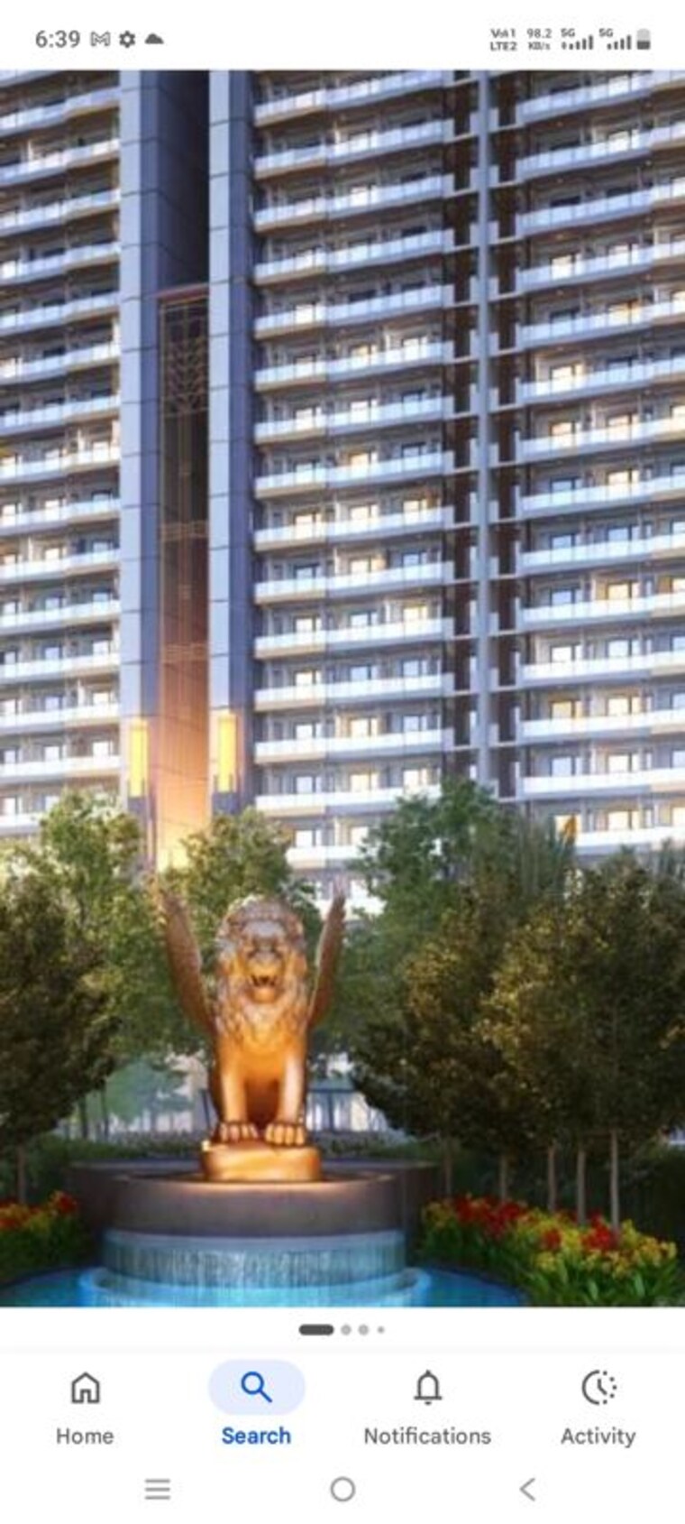 Exterior View, gulshan-dynasty 4 Bedroom 4700 Sq.Ft. Apartment In Sector 144 Noida 10582518