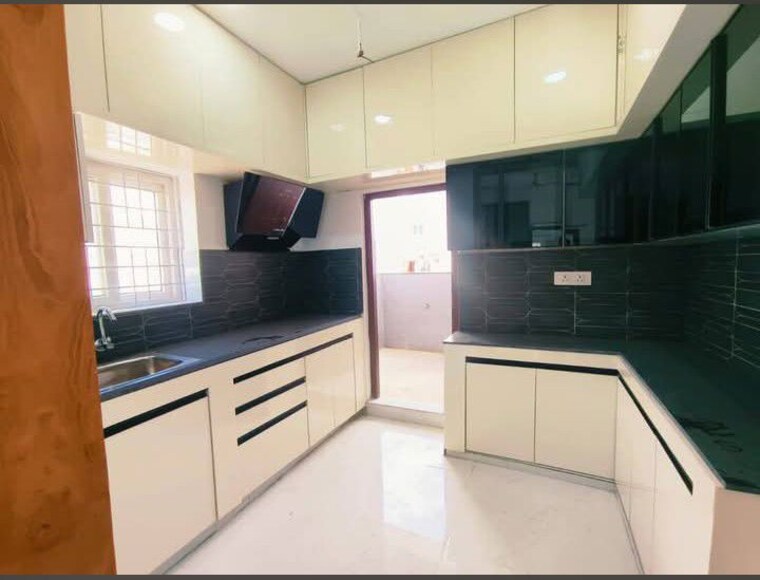 Kitchen, lansum-el-dorado 3 Bedroom 1860 Sq.Ft. Apartment In Narsingi Hyderabad 10580058