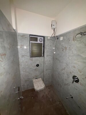 Bathroom in 1 RK Apartment at Romell Diva, Malad West – for Rent
