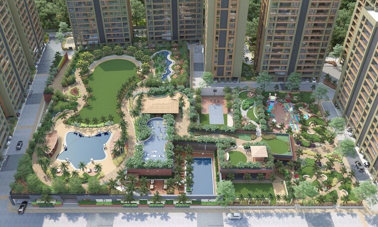 Master Plan, dumas 3 Bedroom 2330 Sq.Ft. Apartment In Dumas Surat 10042352