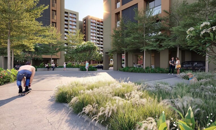 Garden, dumas 3 Bedroom 2330 Sq.Ft. Apartment In Dumas Surat 10042352