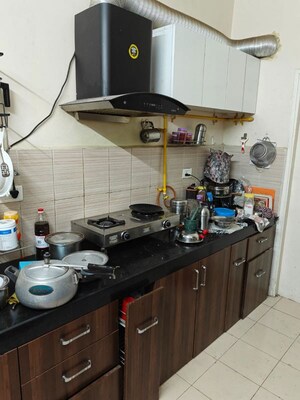 Kitchen in 2 BHK Apartment at Gala Lifestyle Haven, Near Nirma University On Sg Highway – for Rent