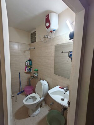 Bathroom in 2 BHK Apartment at Gala Lifestyle Haven, Near Nirma University On Sg Highway – for Rent