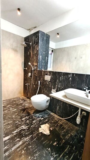 Attached Bathroom in 3.5 BHK Apartment at Omkar Alta Monte, Malad East – for Sale