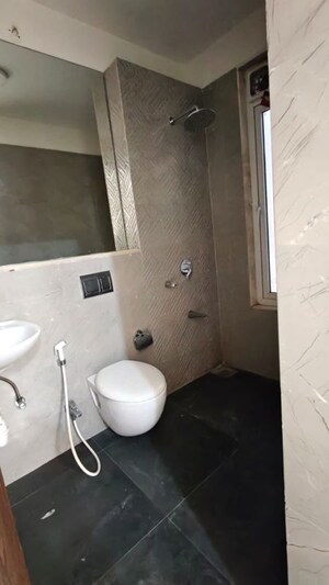 Bathroom in 3.5 BHK Apartment at Omkar Alta Monte, Malad East – for Sale
