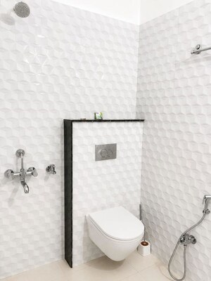 Bathroom in  Office Space at Vishwas Khand – for Rent