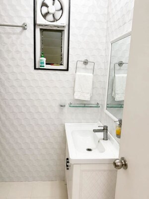 Bathroom in  Office Space at Vishwas Khand – for Rent