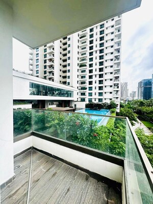 Balcony in 4 BHK Apartment at Jayabheri The Peaks, Narsingi – for Rent