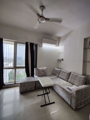Living Room in 2 BHK Apartment at Aspen Park, Goregaon East – for Rent