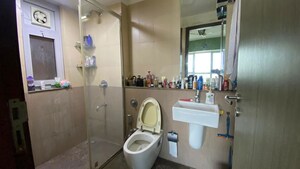 Bathroom in 2 BHK Apartment at Aspen Park, Goregaon East – for Rent