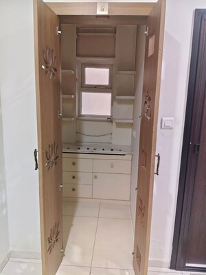 Bathroom in 3 BHK Apartment at Rajapushpa Eterna, Nanakramguda – for Rent