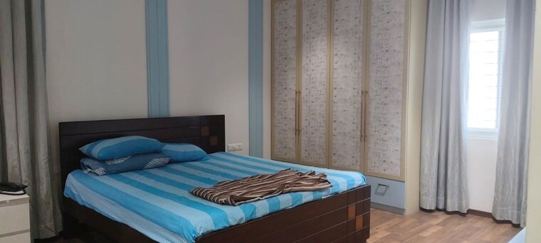 Bedroom, rajapushpa-eterna 3 Bedroom 2680 Sq.Ft. Apartment In Nanakramguda Hyderabad 10582629