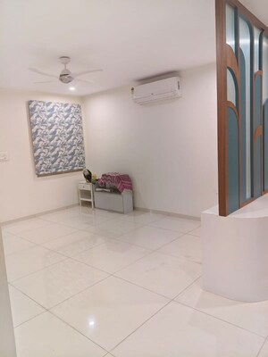 Bathroom in 3 BHK Apartment at Rajapushpa Eterna, Nanakramguda – for Rent