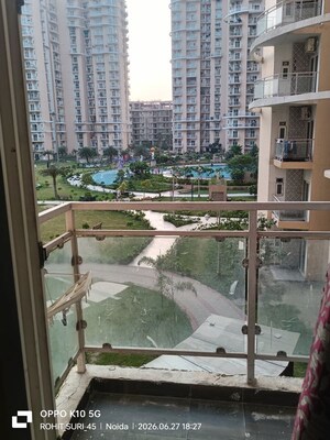 Balcony in 3 BHK Apartment at Samridhi Luxuriya Avenue, Sector 150 – for Rent