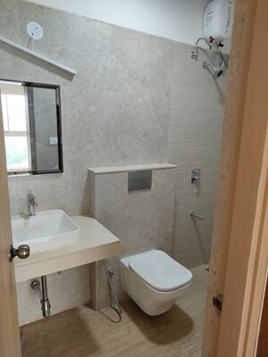 Bathroom in 2.5 BHK Apartment at Chembur – for Rent