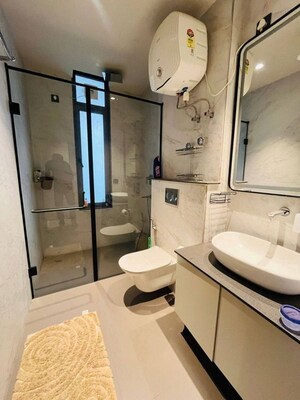 Bathroom in 4 BHK Apartment at Aradhya Homes, Sector 67a – for Rent