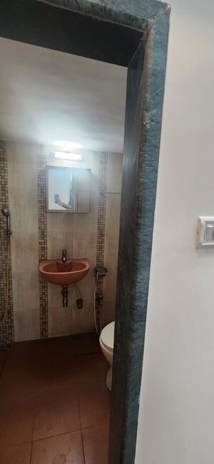 Bathroom in 2 BHK Apartment at Diamond Garden, Chembur – for Rent