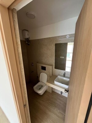 Bathroom in 2 BHK Apartment at Concrete Sai Swayam, Chembur – for Rent