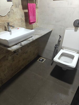 Bathroom in 1 BHK Apartment at Western Express Highway – for Rent