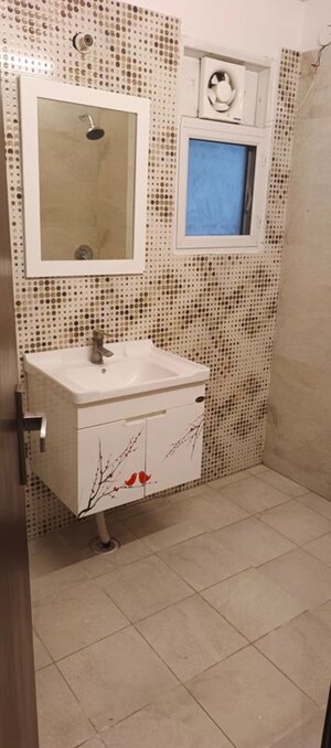 Bathroom in 3 BHK Apartment at Elite Golf Green, Sector 79 – for Rent