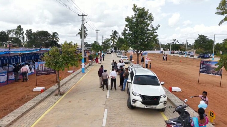 undefined, chikkaballapur  1200 Sq.Ft. Plot In Chikkaballapur Bangalore 10582760