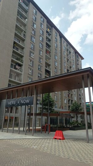 2 BHK Apartment – Exterior View View at Assetz Here And Now, Thanisandra - for Rent