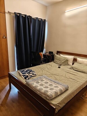 Bedroom in 2 BHK Apartment at Assetz Here And Now, Thanisandra – for Rent