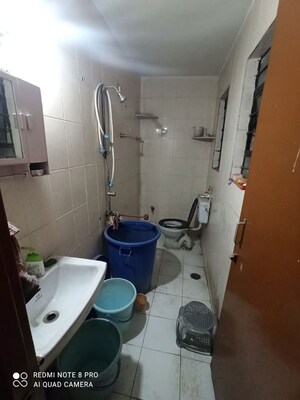 Bathroom in 2 BHK Apartment at Vitthal Nagar – for Rent