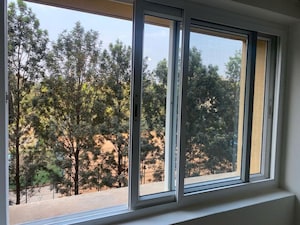 Balcony in 3 BHK Apartment at Mantri Webcity, Hennur Road – for Rent