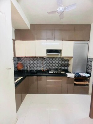 Kitchen in 2 BHK Apartment at Lodha Amara, Kolshet Road – for Rent
