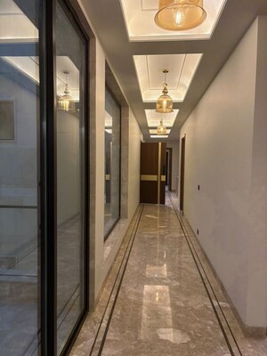 Building Lobby in 4 BHK Builder Floor at Green Park Extension – for Sale